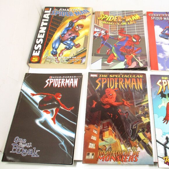6 SPIDER-MAN Marvel Grapghic Novels Early 2000's Comic Books - Picture 1 of 16